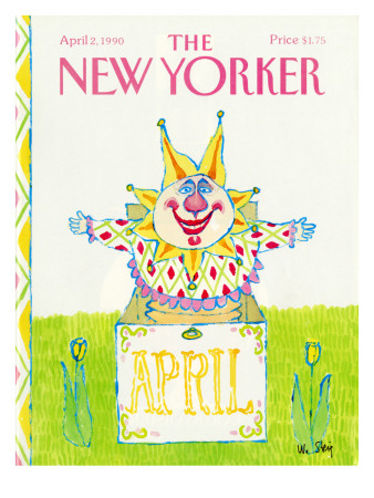 The New Yorker Cover - April 2, 1990 by William Steig Pricing Limited Edition Print image