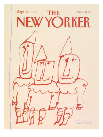 The New Yorker Cover - September 22, 1986 by Robert Tallon Pricing Limited Edition Print image