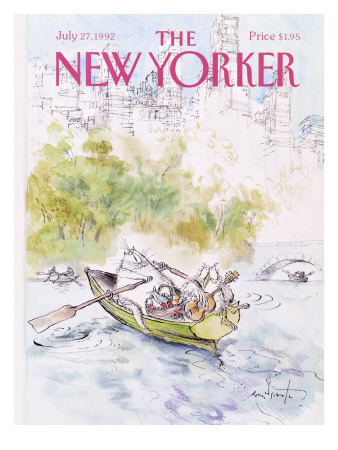 The New Yorker Cover - July 27, 1992 by Ronald Searle Pricing Limited Edition Print image