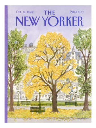 The New Yorker Cover - October 14, 1985 by Barbara Westman Pricing Limited Edition Print image