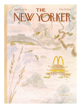 The New Yorker Cover - April 2, 1979 by James Stevenson Pricing Limited Edition Print image