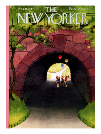 The New Yorker Cover - August 9, 1947 by Edna Eicke Pricing Limited Edition Print image