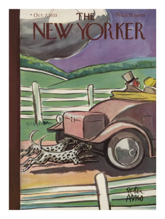 The New Yorker Cover - October 7, 1933 by Peter Arno Pricing Limited Edition Print image
