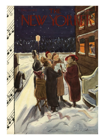 The New Yorker Cover - December 23, 1933 by Helen E. Hokinson Pricing Limited Edition Print image