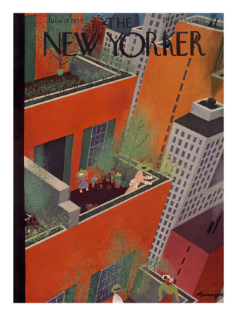 The New Yorker Cover - June 12, 1937 by Adolph K. Kronengold Pricing Limited Edition Print image