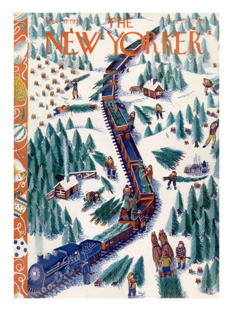 The New Yorker Cover - December 10, 1938 by Ilonka Karasz Pricing Limited Edition Print image