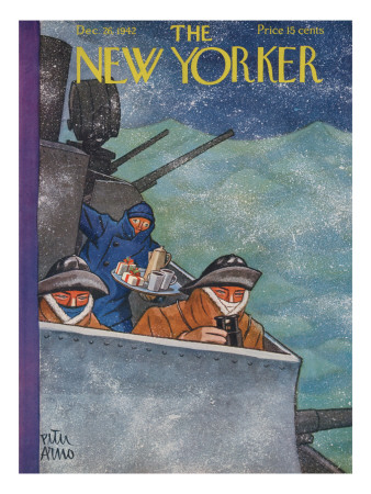 The New Yorker Cover - December 26, 1942 by Peter Arno Pricing Limited Edition Print image