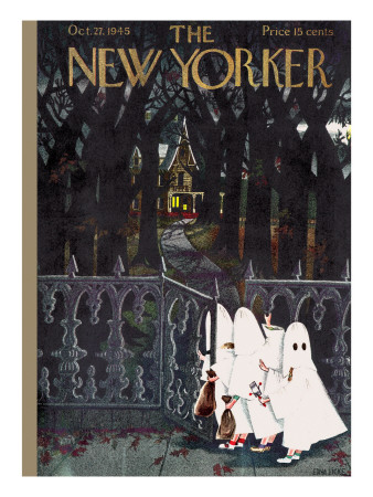 The New Yorker Cover - October 27, 1945 by Edna Eicke Pricing Limited Edition Print image
