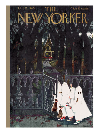 The New Yorker Cover - October 27, 1945 by Edna Eicke Pricing Limited Edition Print image