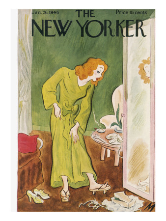 The New Yorker Cover - January 26, 1946 by Julian De Miskey Pricing Limited Edition Print image