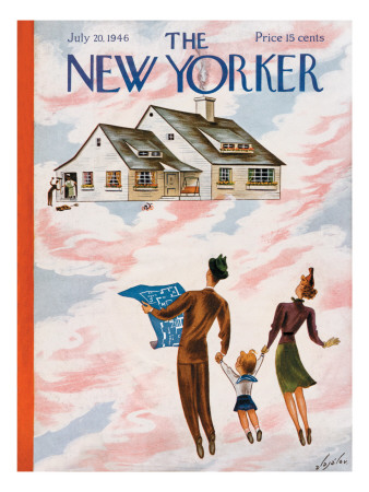 The New Yorker Cover - July 20, 1946 by Constantin Alajalov Pricing Limited Edition Print image