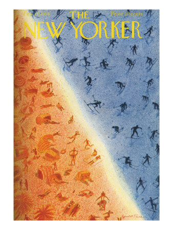 The New Yorker Cover - February 27, 1954 by Garrett Price Pricing Limited Edition Print image