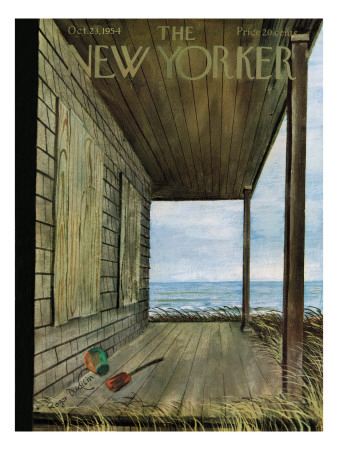 The New Yorker Cover - October 23, 1954 by Roger Duvoisin Pricing Limited Edition Print image