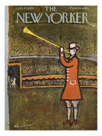 The New Yorker Cover - October 27, 1956 by Abe Birnbaum Pricing Limited Edition Print image