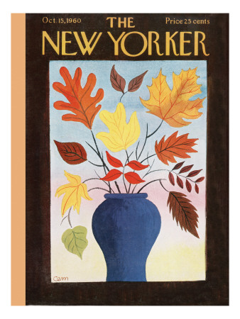 The New Yorker Cover - October 15, 1960 by Charles E. Martin Pricing Limited Edition Print image