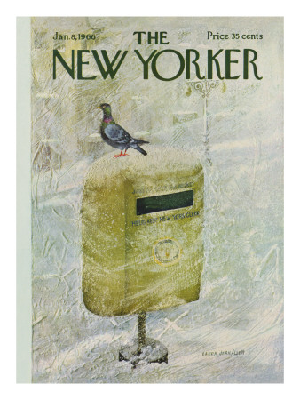 The New Yorker Cover - January 8, 1966 by Laura Jean Allen Pricing Limited Edition Print image