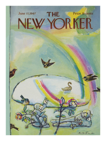 The New Yorker Cover - June 17, 1967 by Andre Francois Pricing Limited Edition Print image