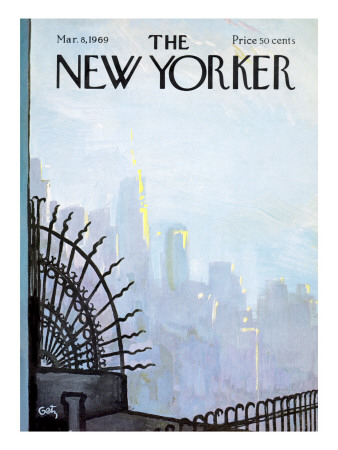 The New Yorker Cover - March 8, 1969 by Arthur Getz Pricing Limited Edition Print image