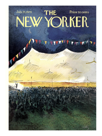 The New Yorker Cover - July 25, 1970 by Arthur Getz Pricing Limited Edition Print image
