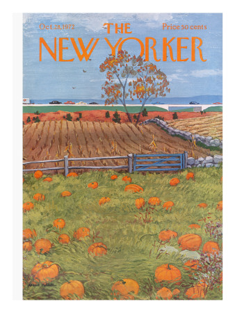 The New Yorker Cover - October 28, 1972 by Albert Hubbell Pricing Limited Edition Print image