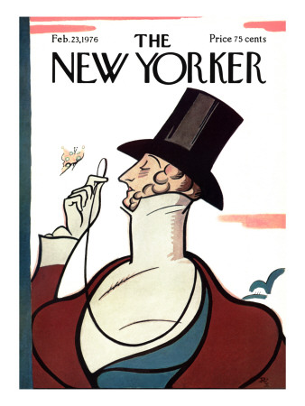 The New Yorker Cover - February 23, 1976 by Rea Irvin Pricing Limited Edition Print image