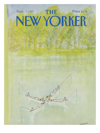The New Yorker Cover - September 7, 1987 by Jean-Jacques Sempe Pricing Limited Edition Print image