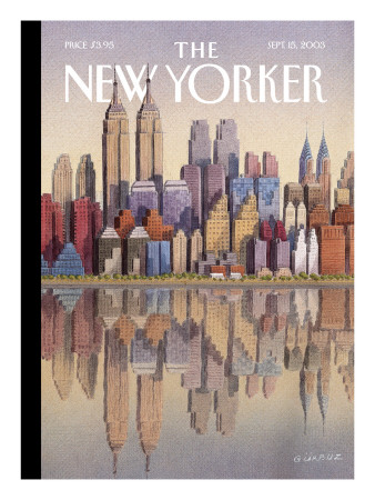 The New Yorker Cover - September 15, 2003 by Gürbüz Dogan Eksioglu Pricing Limited Edition Print image