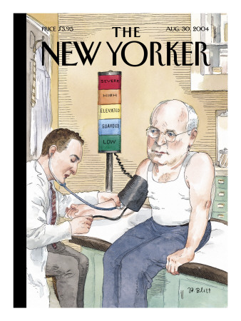 The New Yorker Cover - August 30, 2004 by Barry Blitt Pricing Limited Edition Print image