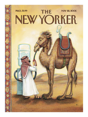The New Yorker Cover - May 22, 2006 by Anita Kunz Pricing Limited Edition Print image