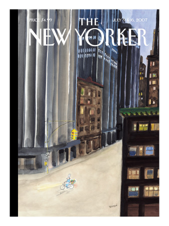 The New Yorker Cover - July 9, 2007 by Jean-Jacques Sempé Pricing Limited Edition Print image