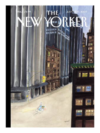 The New Yorker Cover - July 9, 2007 by Jean-Jacques Sempe Pricing Limited Edition Print image