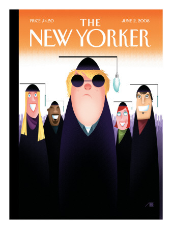 The New Yorker Cover - June 2, 2008 by Bob Staake Pricing Limited Edition Print image