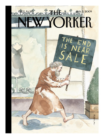 The New Yorker Cover - January 5, 2009 by Barry Blitt Pricing Limited Edition Print image