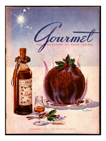 Gourmet Cover - December 1941 by Henry Stahlhut Pricing Limited Edition Print image