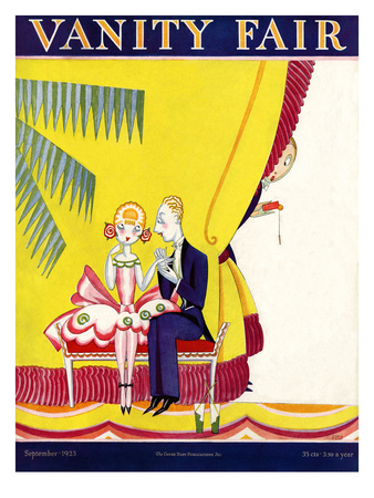 Vanity Fair Cover - September 1923 by A. H. Fish Pricing Limited Edition Print image