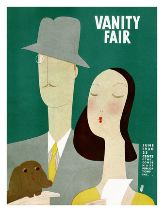 Vanity Fair Cover - June 1930 by Eduardo Garcia Benito Pricing Limited Edition Print image