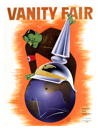 Vanity Fair Cover - August 1935 by Garretto Pricing Limited Edition Print image