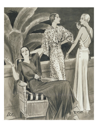 Vogue - June 1933 by Creelman Pricing Limited Edition Print image