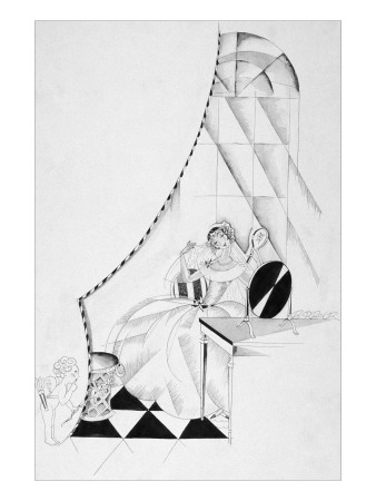 Vogue - October 1922 by John Barbour Pricing Limited Edition Print image