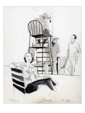 Vogue - September 1932 by Pierre Pagès Pricing Limited Edition Print image