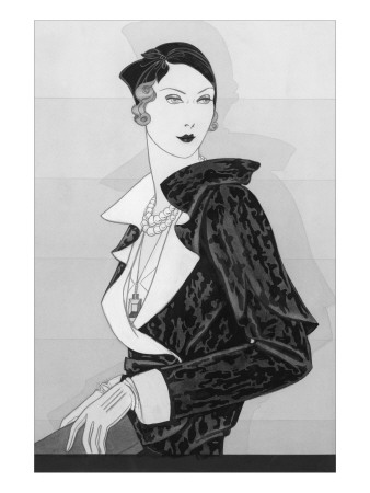 Vogue - September 1930 by Douglas Pollard Pricing Limited Edition Print image