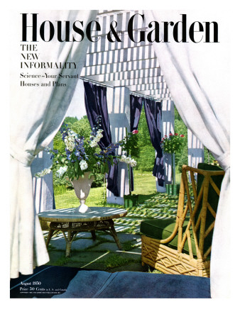 House & Garden Cover - August 1950 by Horst P. Horst Pricing Limited Edition Print image