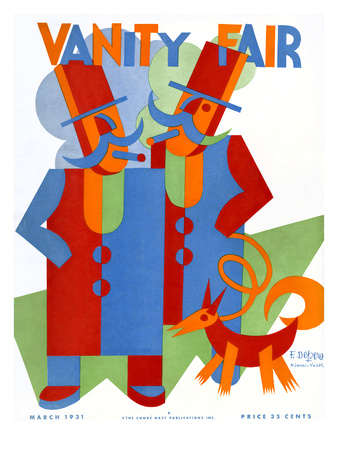 Vanity Fair Cover - March 1931 by Depero Pricing Limited Edition Print image
