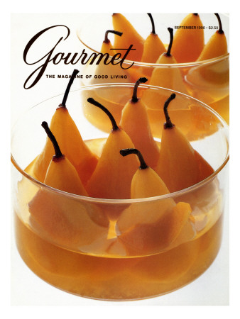 Gourmet Cover - September 1990 by Romulo Yanes Pricing Limited Edition Print image
