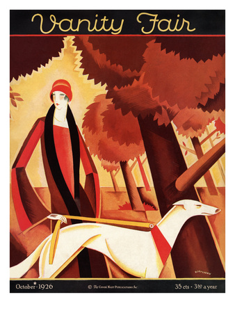 Vanity Fair Cover - October 1926 by Victor Bobritsky Pricing Limited Edition Print image
