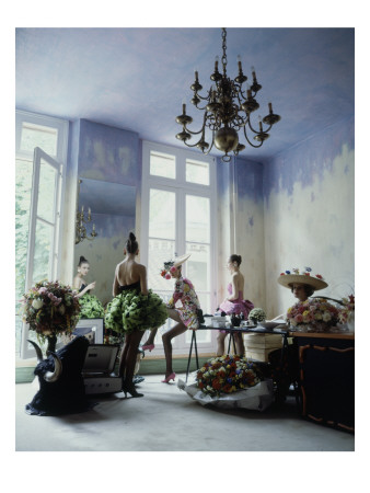 House & Garden - March 1988 by Arthur Elgort Pricing Limited Edition Print image