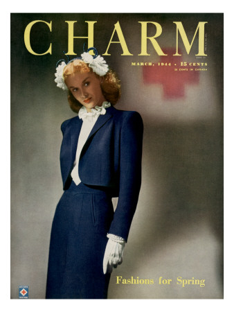 Charm Cover - March 1944 by Roedel-Farkas Pricing Limited Edition Print image