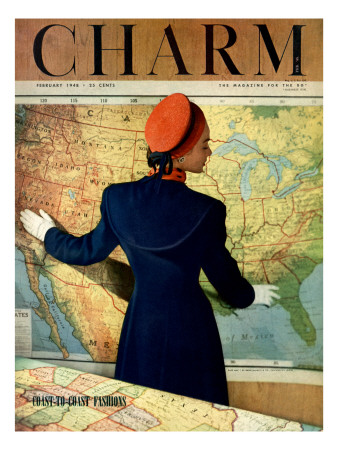 Charm Cover - February 1948 by Hal Reiff Pricing Limited Edition Print image