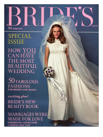 Brides Cover - February 1970 by Larry Couzens Pricing Limited Edition Print image