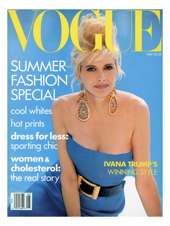 Vogue Cover - May 1990 by Patrick Demarchelier Pricing Limited Edition Print image